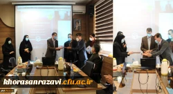 برگزاری آیین تجلیل از برگزیدگان برتر حوزه امور دانشجویی دانشگاه فرهنگیان استان خراسان رضوی 3