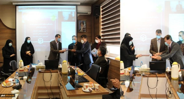 برگزاری آیین تجلیل از برگزیدگان برتر حوزه امور دانشجویی دانشگاه فرهنگیان استان خراسان رضوی 3