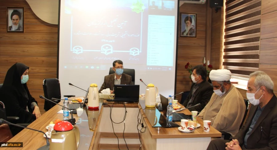 برگزاری آیین تجلیل از برگزیدگان برتر حوزه امور دانشجویی دانشگاه فرهنگیان استان خراسان رضوی 4