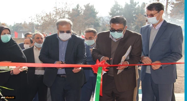 مراسم افتتاحیه پروژه رفاهی سرای دانشجویی کوثر پردیس شهید هاشمی نژاد دانشگاه فرهنگیان خراسان رضوی