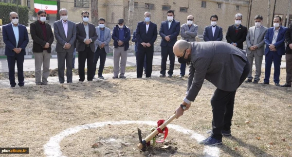 برگزاری آیین آغاز احداث ساختمان موزه و پژوهش سرای پردیس شهید بهشتی مشهد 2