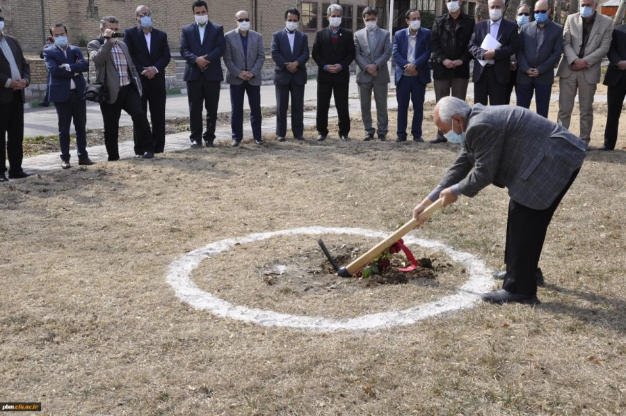 برگزاری آیین آغاز احداث ساختمان موزه و پژوهش سرای پردیس شهید بهشتی مشهد 6