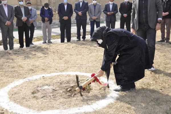 برگزاری آیین آغاز احداث ساختمان موزه و پژوهش سرای پردیس شهید بهشتی مشهد 9