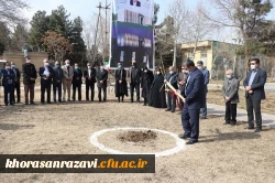 برگزاری آیین آغاز احداث ساختمان موزه و پژوهش سرای پردیس شهید بهشتی مشهد 11