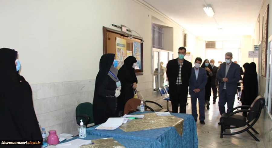 حضور دانشگاه فرهنگیان خراسان رضوی در انجام مصاحبه علمی پذیرفته شدگان ماده 28 قابل تحسین است