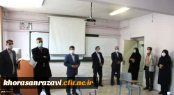 حضور دانشگاه فرهنگیان خراسان رضوی در انجام مصاحبه علمی پذیرفته شدگان ماده 28 قابل تحسین است