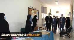 حضور دانشگاه فرهنگیان خراسان رضوی در انجام مصاحبه علمی پذیرفته شدگان ماده 28 قابل تحسین است 2