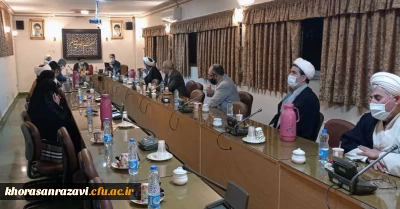 با حضور مسئول دفتر نهاد نمایندگی مقام معظم دانشگاه فرهنگیان کشور برگزار شد؛

 جلسه مشترک گروه معارف و الهیات دانشگاه فرهنگیان خراسان رضوی
