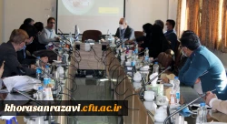 برگزاری جلسه مشترک شورای آموزشی و عاملین مالی دانشگاه فرهنگیان خراسان رضوی