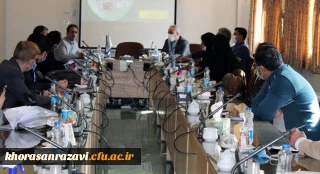 برگزاری جلسه مشترک شورای آموزشی و عاملین مالی دانشگاه فرهنگیان خراسان رضوی