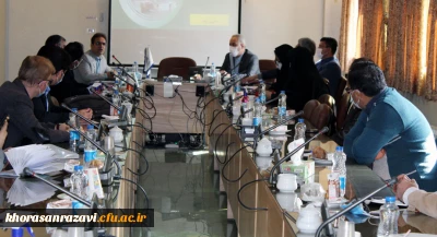 برگزاری جلسه مشترک شورای آموزشی و عاملین مالی دانشگاه فرهنگیان خراسان رضوی