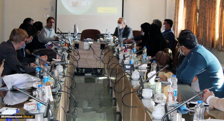 برگزاری جلسه مشترک شورای آموزشی و عاملین مالی دانشگاه فرهنگیان خراسان رضوی