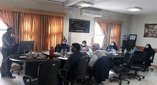 برگزاری جلسه آموزشی مسئولین حراست دانشگاه فرهنگیان خراسان رضوی