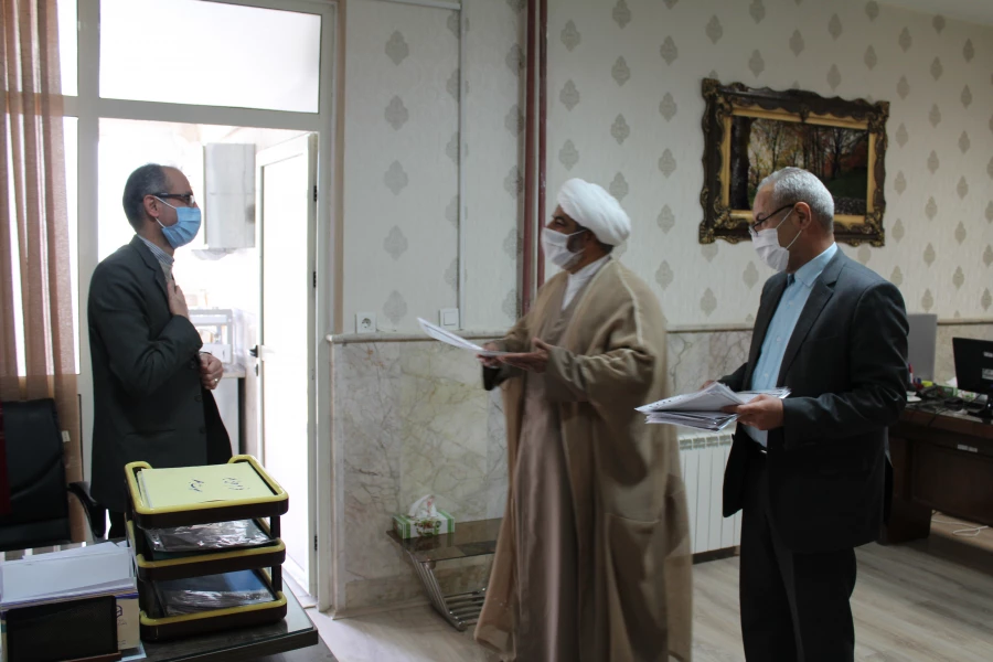 عرض تبریک میلاد حضرت علی (ع) و روز مرد به همکاران دانشگاه فرهنگیان خراسان رضوی 2