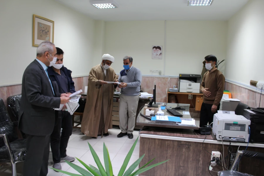 عرض تبریک میلاد حضرت علی (ع) و روز مرد به همکاران دانشگاه فرهنگیان خراسان رضوی 3