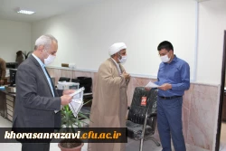 عرض تبریک میلاد حضرت علی (ع) و روز مرد به همکاران دانشگاه فرهنگیان خراسان رضوی 5