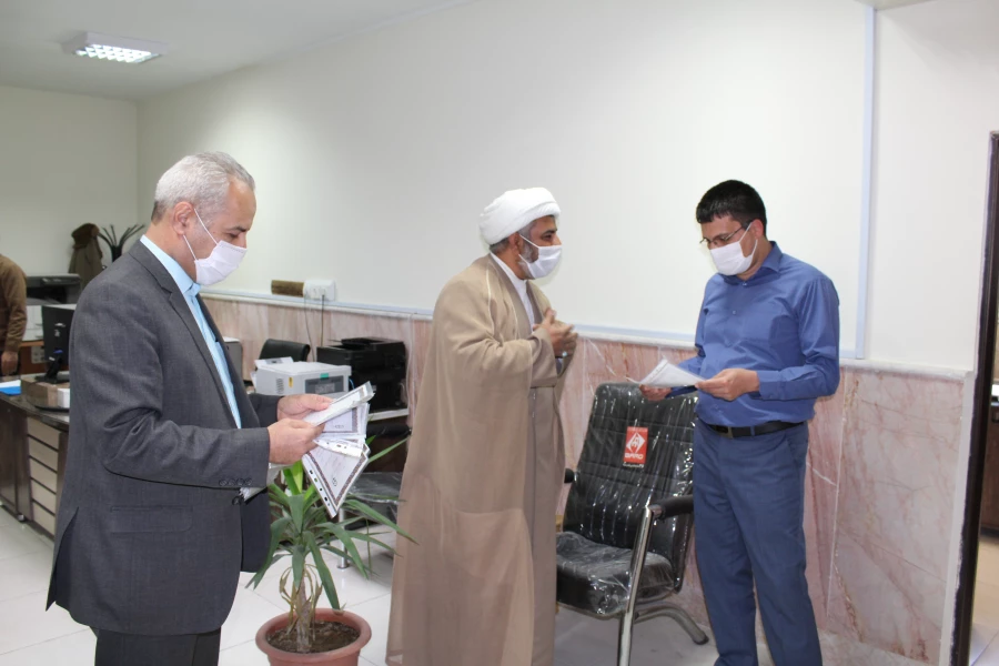 عرض تبریک میلاد حضرت علی (ع) و روز مرد به همکاران دانشگاه فرهنگیان خراسان رضوی 5