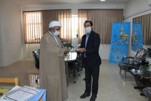 عرض تبریک میلاد حضرت علی (ع) و روز مرد به همکاران دانشگاه فرهنگیان خراسان رضوی 8