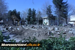 آغاز عملیات اجرایی احداث موزه و پژوهش سرای دانشجویی زنده یاد حاج حسین شکرریز در پردیس شهید بهشتی دانشگاه فرهنگیان مشهد 2