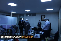 ادای احترام مشاور و نماینده وزیر آموزش و پرورش در امور دانشگاه فرهنگیان به شهدای گمنام پردیس شهید بهشتی دانشگاه فرهنگیان خراسان رضوی 2