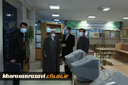 ادای احترام مشاور و نماینده وزیر آموزش و پرورش در امور دانشگاه فرهنگیان به شهدای گمنام پردیس شهید بهشتی دانشگاه فرهنگیان خراسان رضوی 6