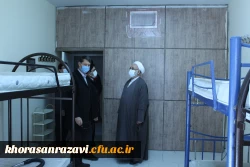 ادای احترام مشاور و نماینده وزیر آموزش و پرورش در امور دانشگاه فرهنگیان به شهدای گمنام پردیس شهید بهشتی دانشگاه فرهنگیان خراسان رضوی 9