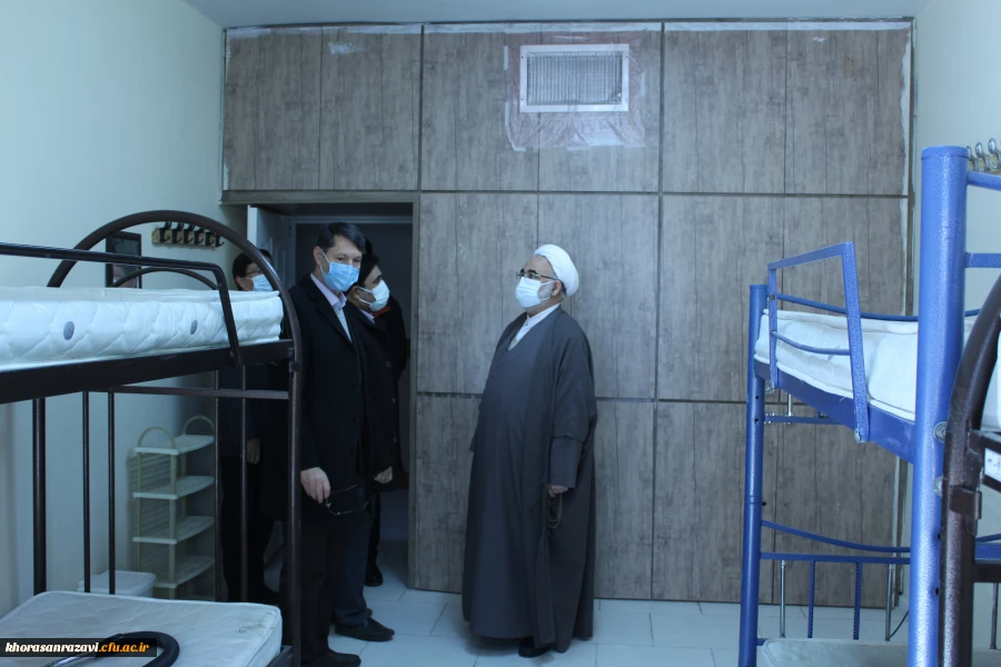 ادای احترام مشاور و نماینده وزیر آموزش و پرورش در امور دانشگاه فرهنگیان به شهدای گمنام پردیس شهید بهشتی دانشگاه فرهنگیان خراسان رضوی 9