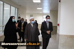 بازدید مشاور و نماینده وزیر آموزش و پرورش در امور دانشگاه فرهنگیان ازپردیس شهید هاشمی نژاد مشهد 2