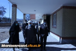 بازدید مشاور و نماینده وزیر آموزش و پرورش در امور دانشگاه فرهنگیان ازپردیس شهید هاشمی نژاد مشهد 3