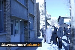 بازدید مشاور و نماینده وزیر آموزش و پرورش در امور دانشگاه فرهنگیان ازپردیس شهید هاشمی نژاد مشهد 5