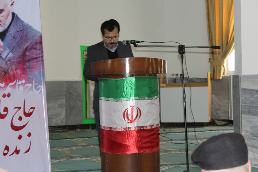 برگزاری مراسم گرامی داشت شهدای گمنام مدفون در پردیس شهید بهشتی 2