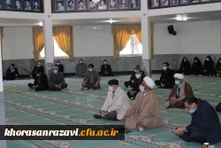 برگزاری مراسم گرامی داشت شهدای گمنام مدفون در پردیس شهید بهشتی 3