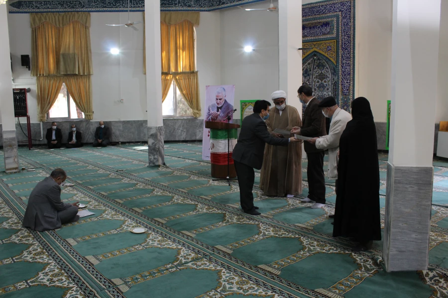 برگزاری مراسم گرامی داشت شهدای گمنام مدفون در پردیس شهید بهشتی 10