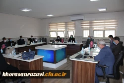 برگزاری آخرین و دهمین جلسه شورای پژوهشی دانشگاه فرهنگیان  خراسان رضوی در سال 1399 2