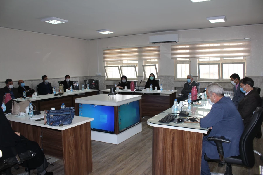 برگزاری آخرین و دهمین جلسه شورای پژوهشی دانشگاه فرهنگیان  خراسان رضوی در سال 1399 2