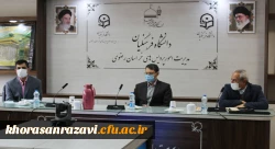 برگزاری آخرین و دهمین جلسه شورای پژوهشی دانشگاه فرهنگیان  خراسان رضوی در سال 1399