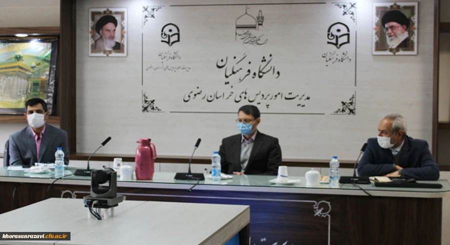 برگزاری آخرین و دهمین جلسه شورای پژوهشی دانشگاه فرهنگیان  خراسان رضوی در سال 1399