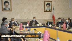 برگزاری آخرین جلسه شورای اداری دانشگاه فرهنگیان خراسان رضوی در سال 1399