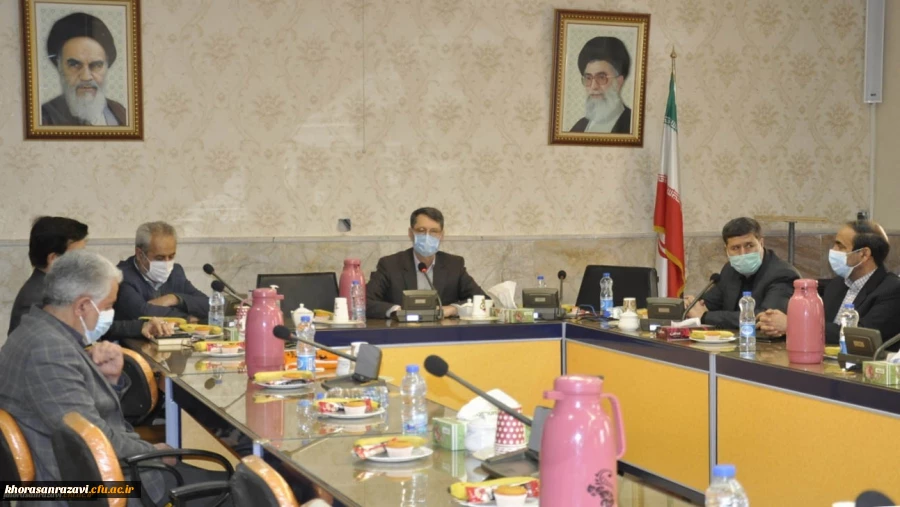 برگزاری آخرین جلسه شورای اداری دانشگاه فرهنگیان خراسان رضوی در سال 1399