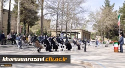 برگزاری آیین تبریک سال نو و دیدار نوروزی کارکنان دانشگاه فرهنگیان خراسان رضوی