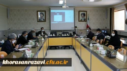 جلسه وبینار شورای صنفی دانشگاه فرهنگیان استان