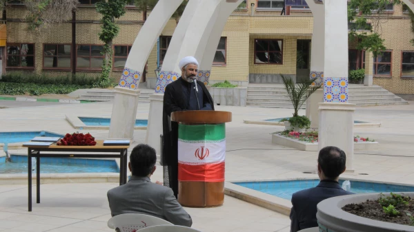 ادای احترام به شهدای گمنام پردیس شهید بهشتی دانشگاه فرهنگیان خراسان رضوی 7