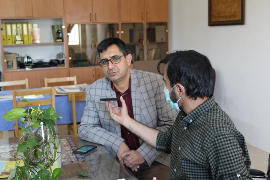 ارتباط زنده رادیویی  مدیر امور پردیس های دانشگاه فرهنگیان خراسان رضوی صدای خراسان رضوی  3