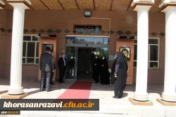 بازدید معاون دانشجویی دانشگاه فرهنگیان، از پردیس شهید هاشمی نژاد مشهد