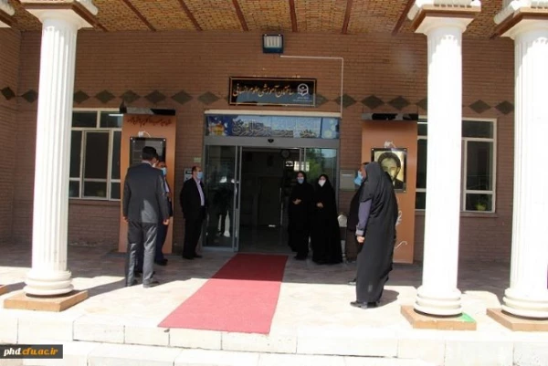 بازدید معاون دانشجویی دانشگاه فرهنگیان، از پردیس شهید هاشمی نژاد مشهد
