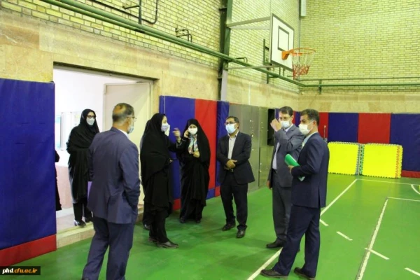 بازدید معاون دانشجویی دانشگاه فرهنگیان، از پردیس شهید هاشمی نژاد مشهد 4