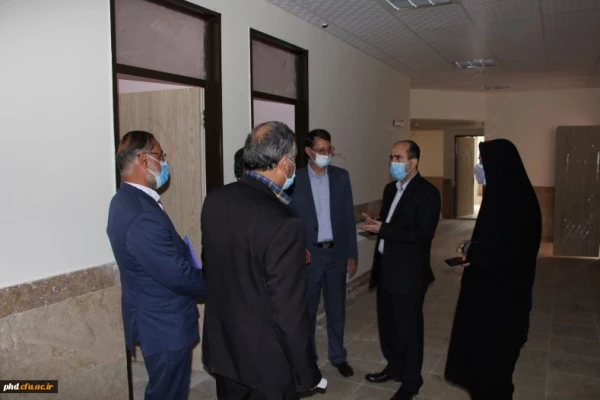 بازدید معاون دانشجویی دانشگاه فرهنگیان، از پردیس شهید هاشمی نژاد مشهد 6
