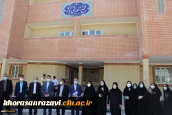 بازدید معاون دانشجویی دانشگاه فرهنگیان، از پردیس شهید هاشمی نژاد مشهد 7