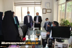 بازدید معاون دانشجویی دانشگاه فرهنگیان، از پردیس شهید هاشمی نژاد مشهد 8