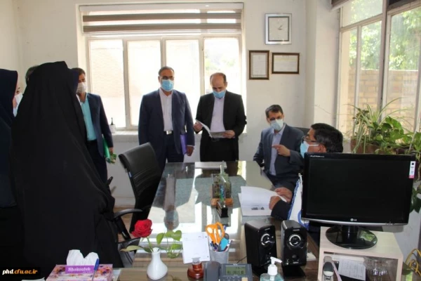 بازدید معاون دانشجویی دانشگاه فرهنگیان، از پردیس شهید هاشمی نژاد مشهد 8